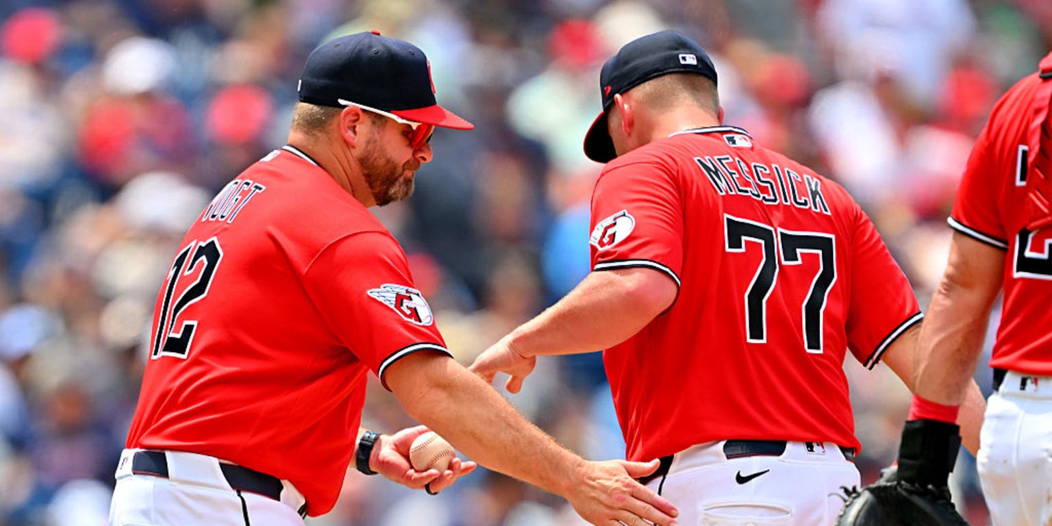 Guardians offense stalls with runners in scoring position as club gets swept for first time since August