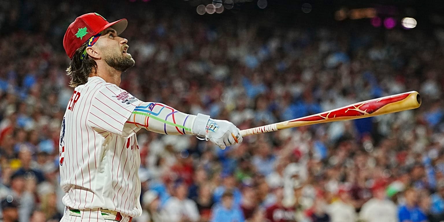 Bryce Harper sparks Philly, but exits Home Run Derby in the first round