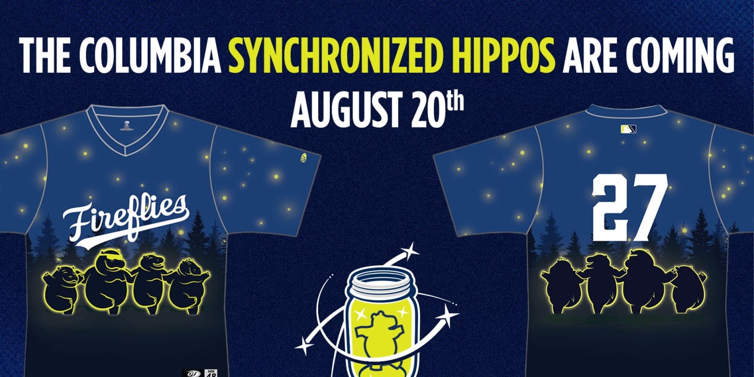 Columbia Fireflies lean into a Congaree clue, becoming the “Synchronized Hippos” for an upcoming promotion