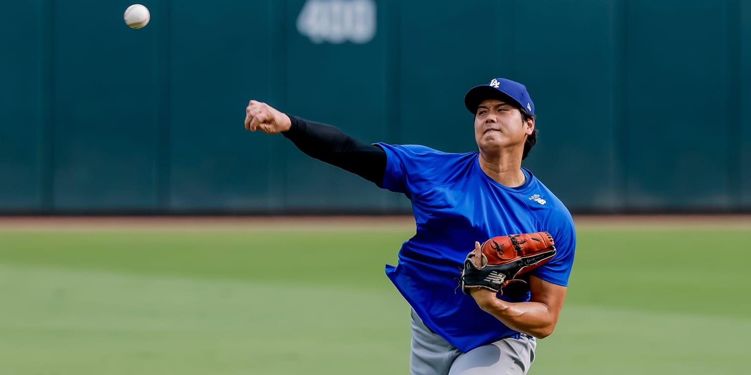 Ohtani takes lighter bullpen step as Dodgers map next return-to-mound window