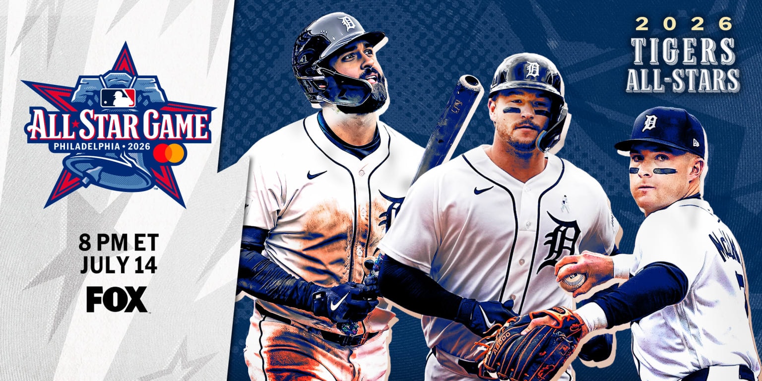 McGonigle, Dingler and Greene selected to represent the Tigers at the 2026 All-Star Game in Philadelphia