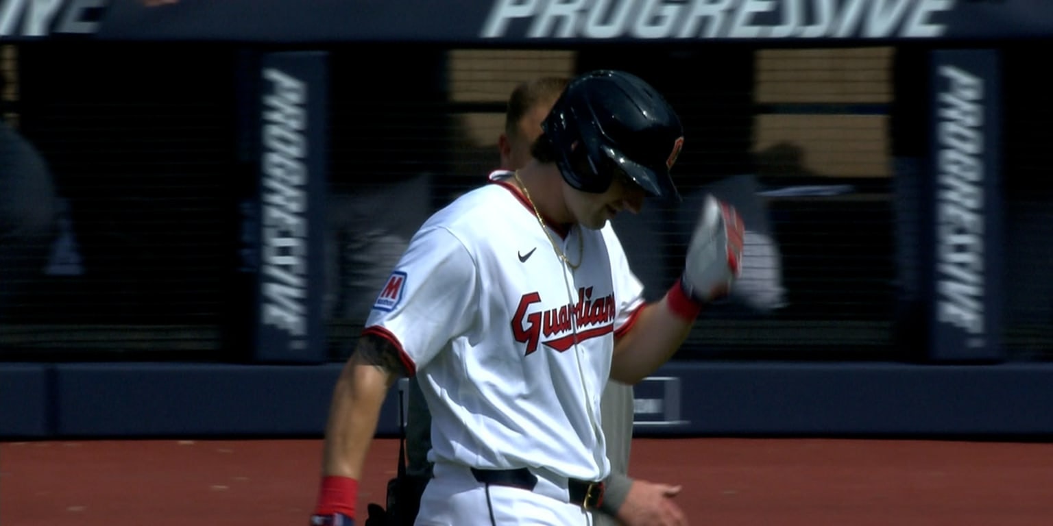 Guardians lose Chase DeLauter and Angel Martínez early to injuries in Saturday’s matinee vs. Tigers