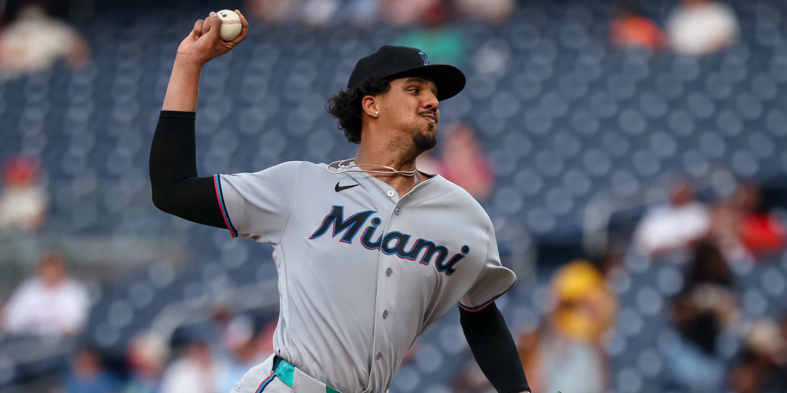 Eury Pérez’s command slips early in the third, Marlins chased in Nationals loss