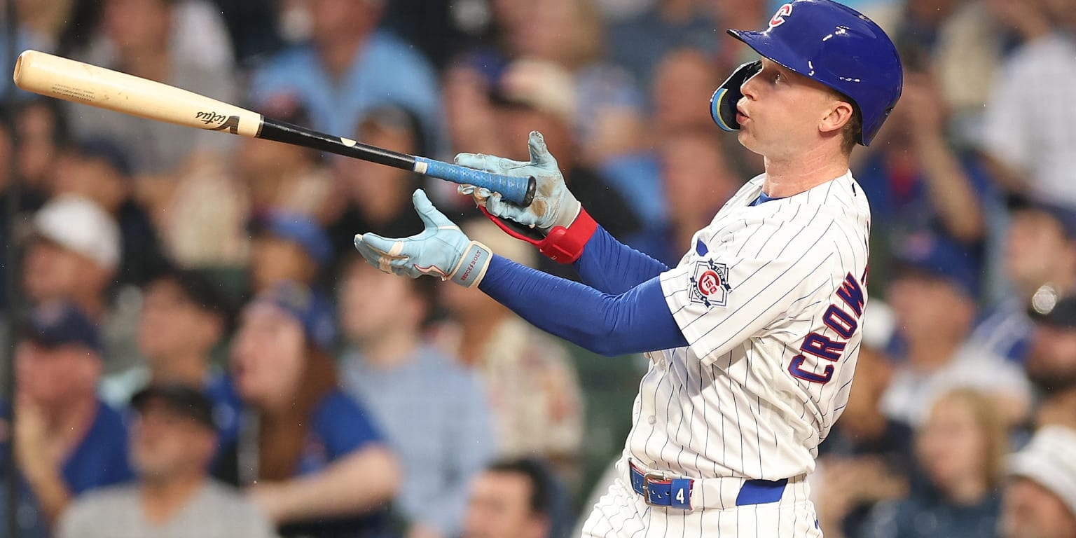 Pete Crow-Armstrong takes off again, launching another leadoff homer for the Cubs