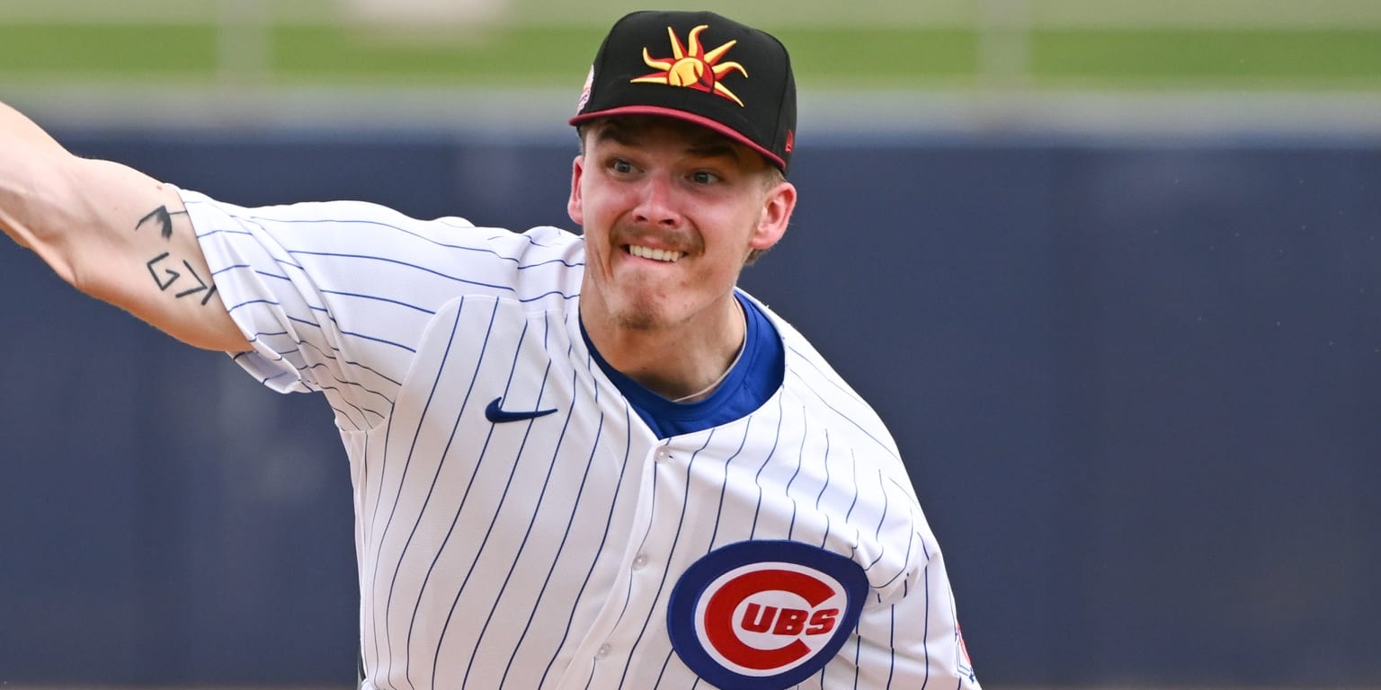 Cubs’ Dominick Reid builds a six-pitch profile in Arizona Fall League, and early results show it’s taking hold
