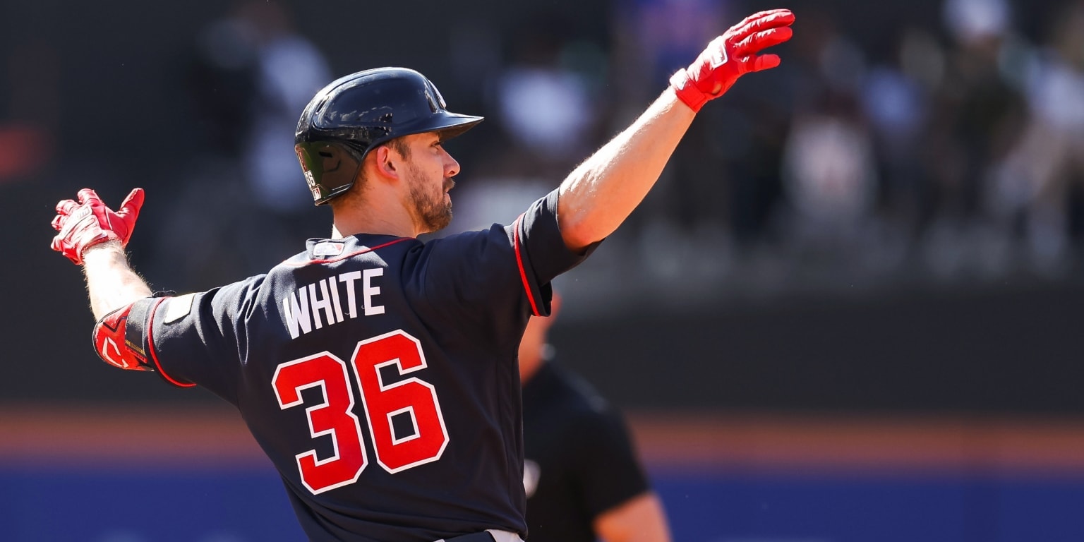 Eli White powers Braves offense as Pérez turns in a steady start vs. Mets