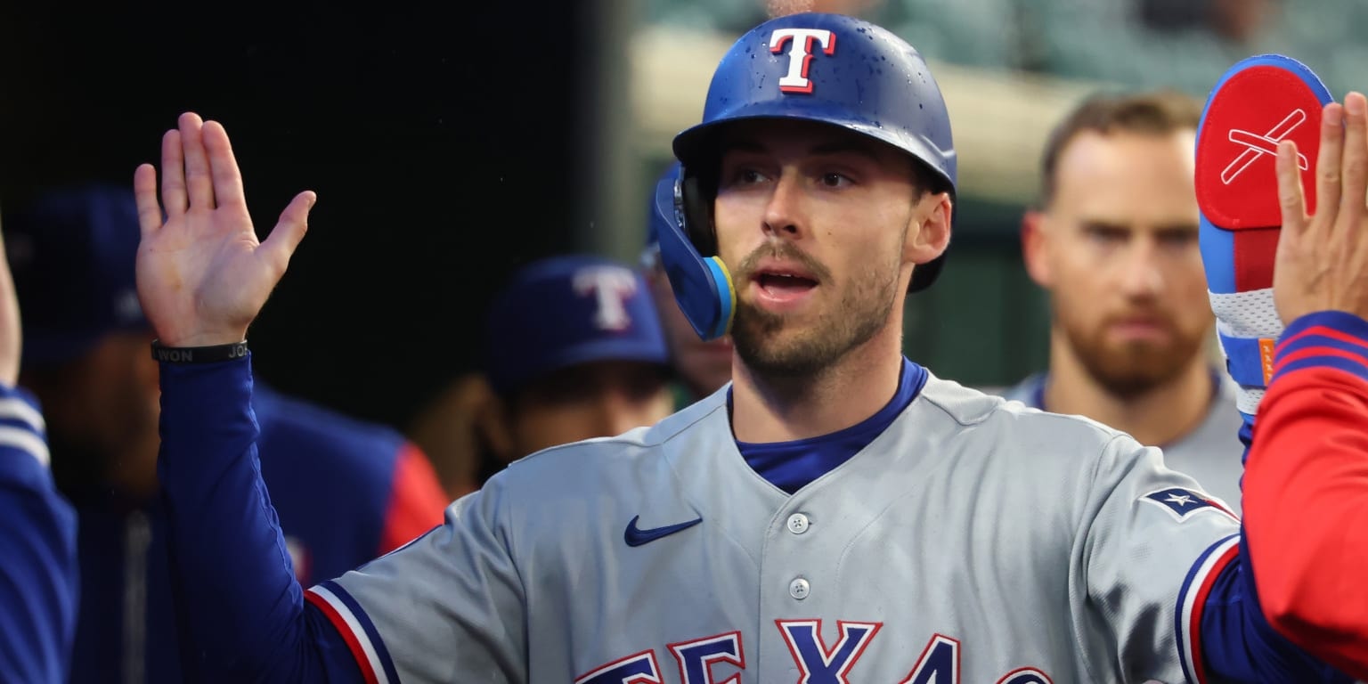 Evan Carter sparks Rangers hope with leadoff homer in Double-A rehab stint
