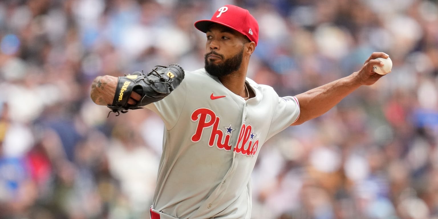 Cristopher Sánchez takes early hit, shortest start since April 23 in Phillies’ weekend stop in Milwaukee