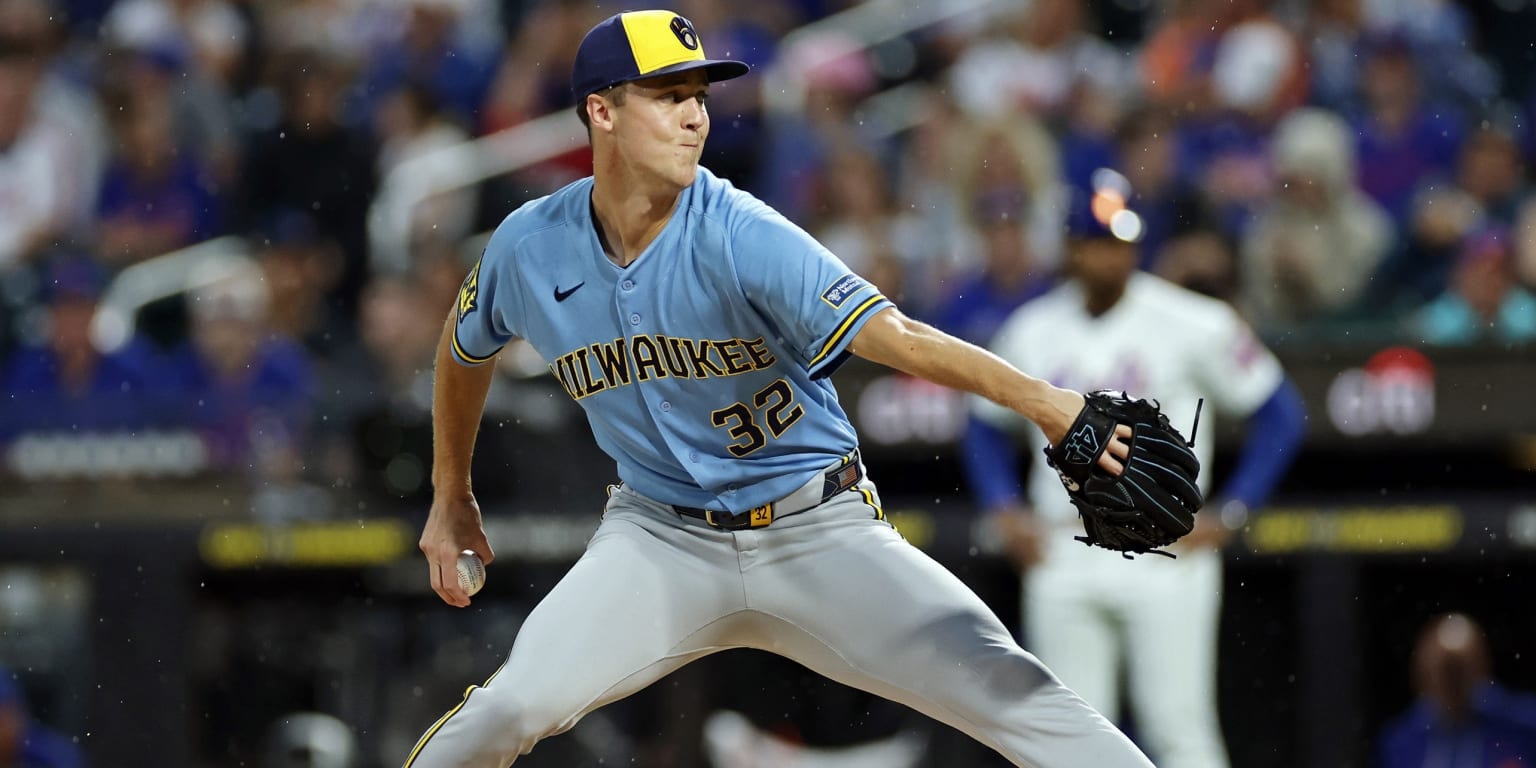 Rain on the mound did not slow Jacob Misiorowski as he turned in another Brewers quality start