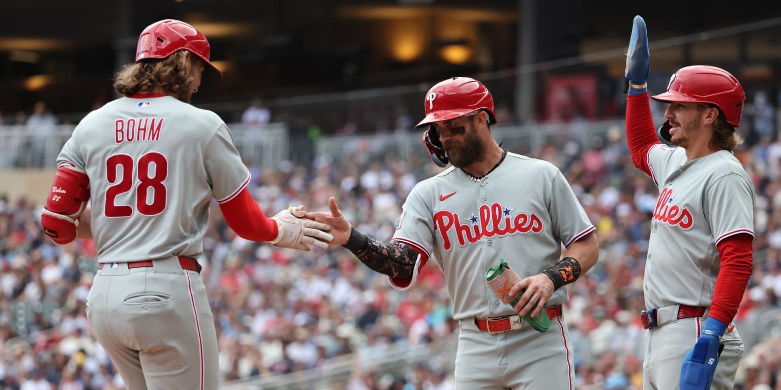Phillies press toward September, balancing momentum with a tightening National League East race
