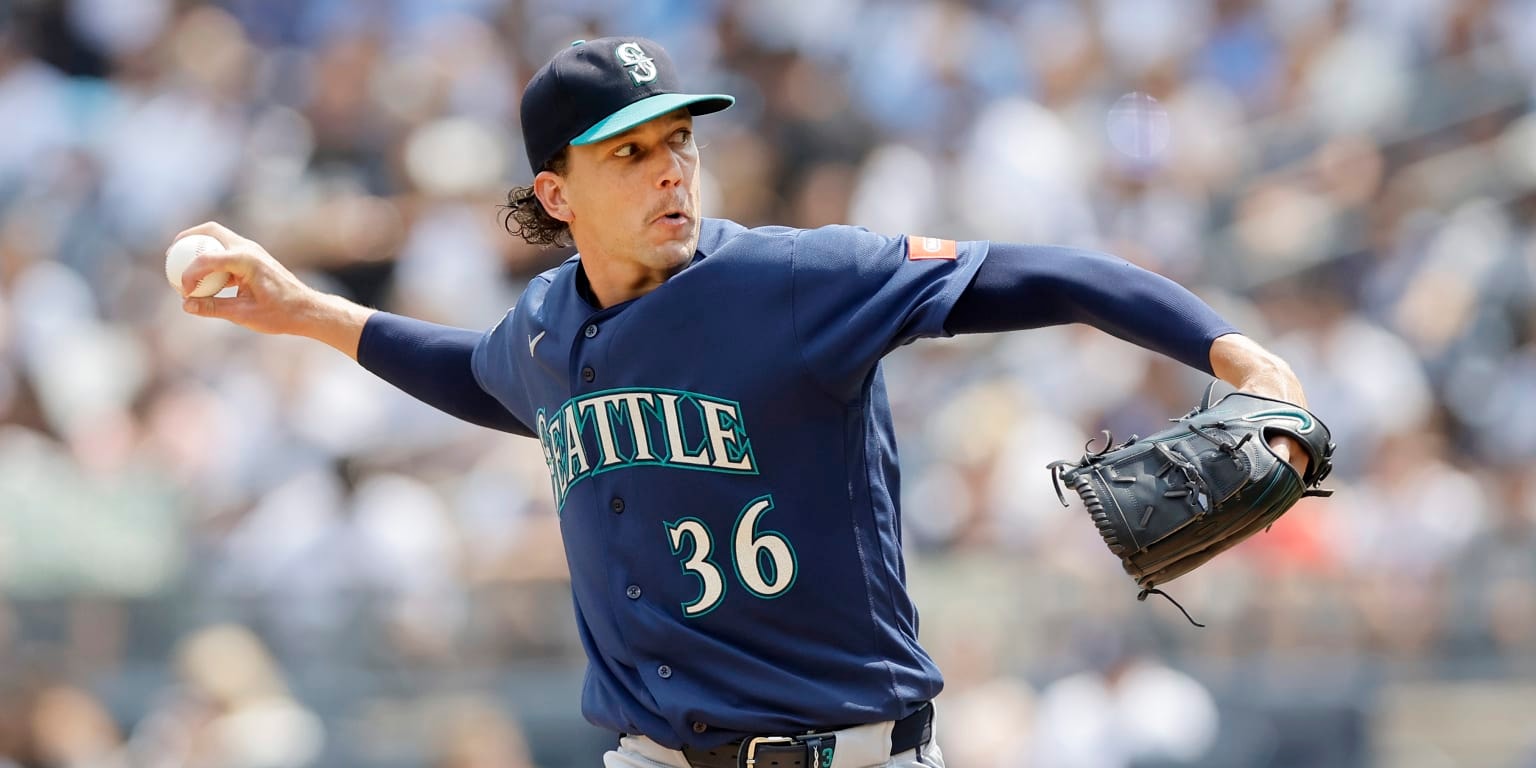 Logan Gilbert stifles Yankees in the Bronx as Mariners snap six-game skid