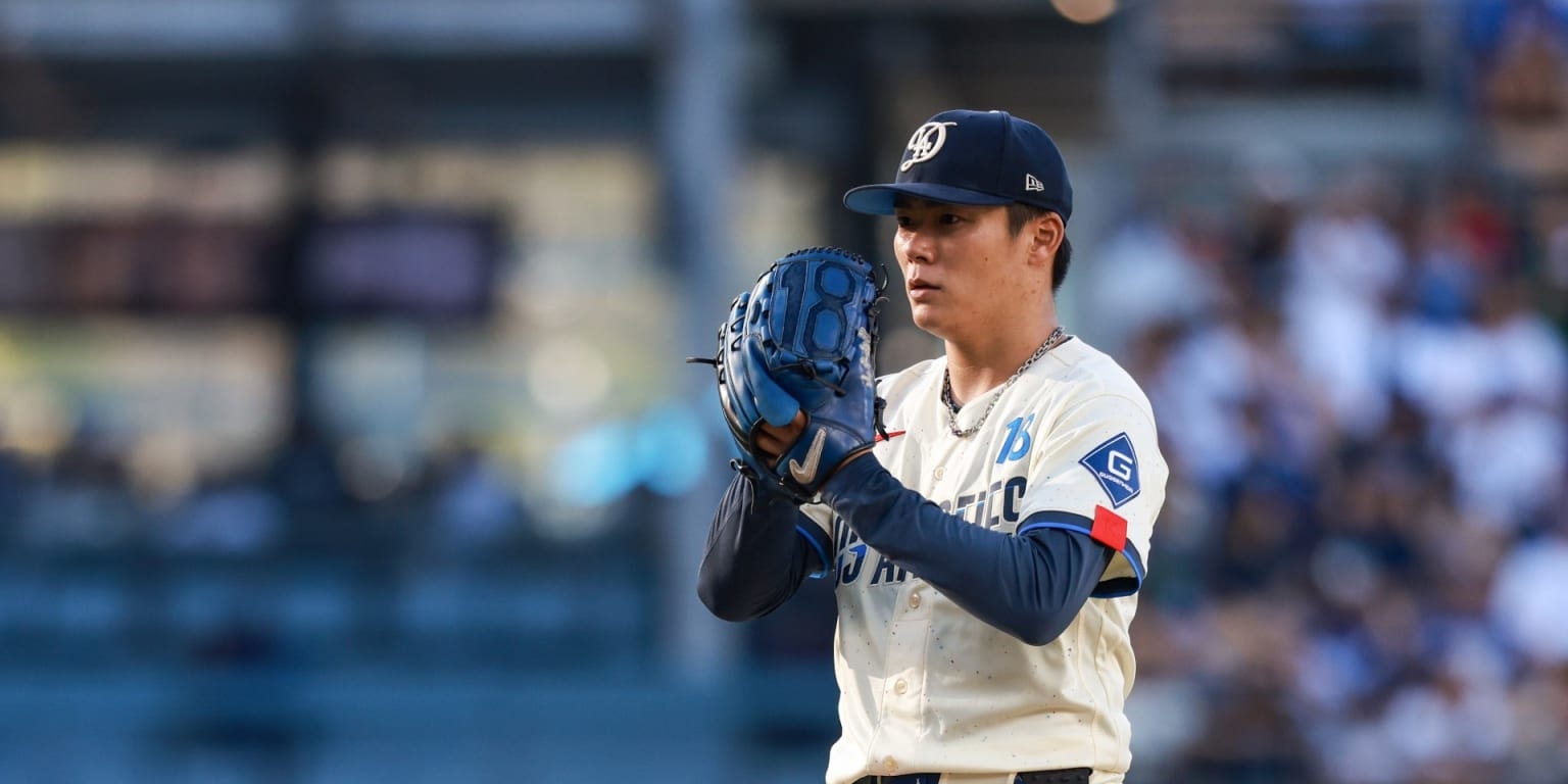 Yoshinobu Yamamoto’s splitter is the difference-maker in a Dodgers rotation built on fastball command