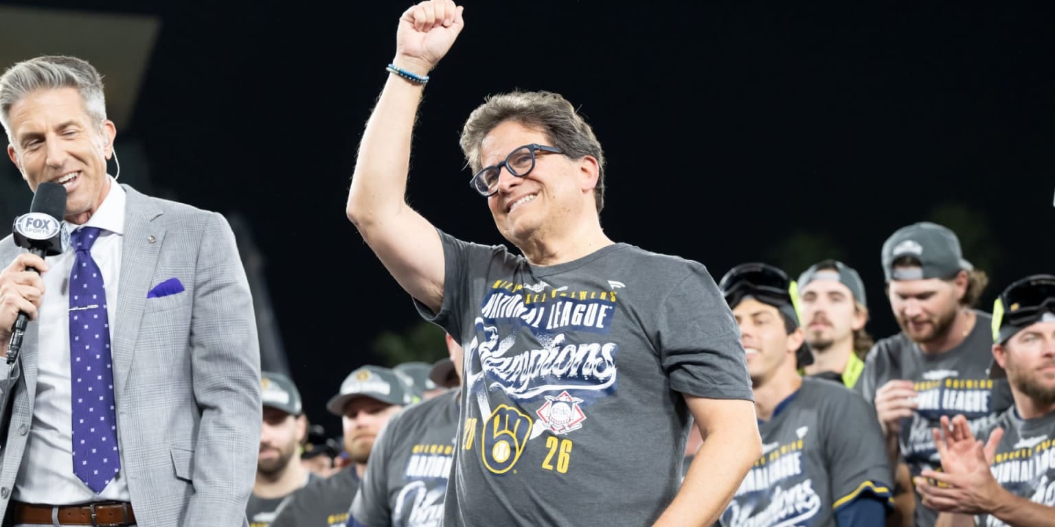 Attanasio delivers on a 22-year promise as Brewers return to the World Series