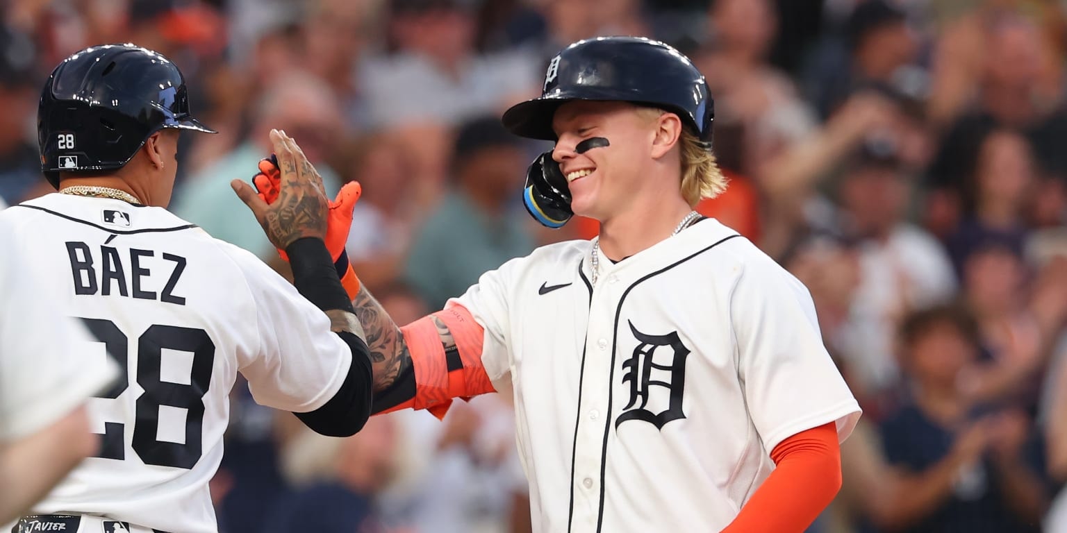 Max Clark’s first Comerica Park homer flips the script for Tigers in 4-1 win over Rays
