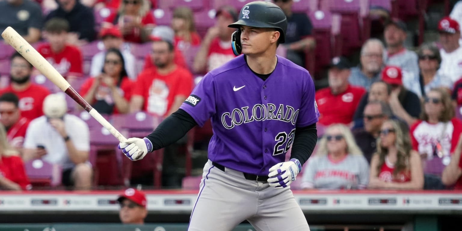 Rockies activate Mickey Moniak from injured list, option Sterlin Thompson to Triple-A