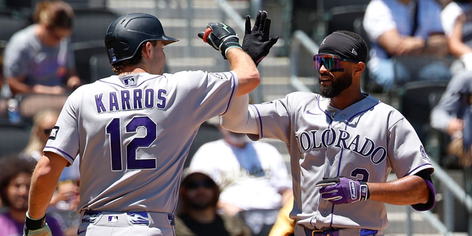 Rockies explode for 23 runs, a franchise first, to finish strong in Las Vegas