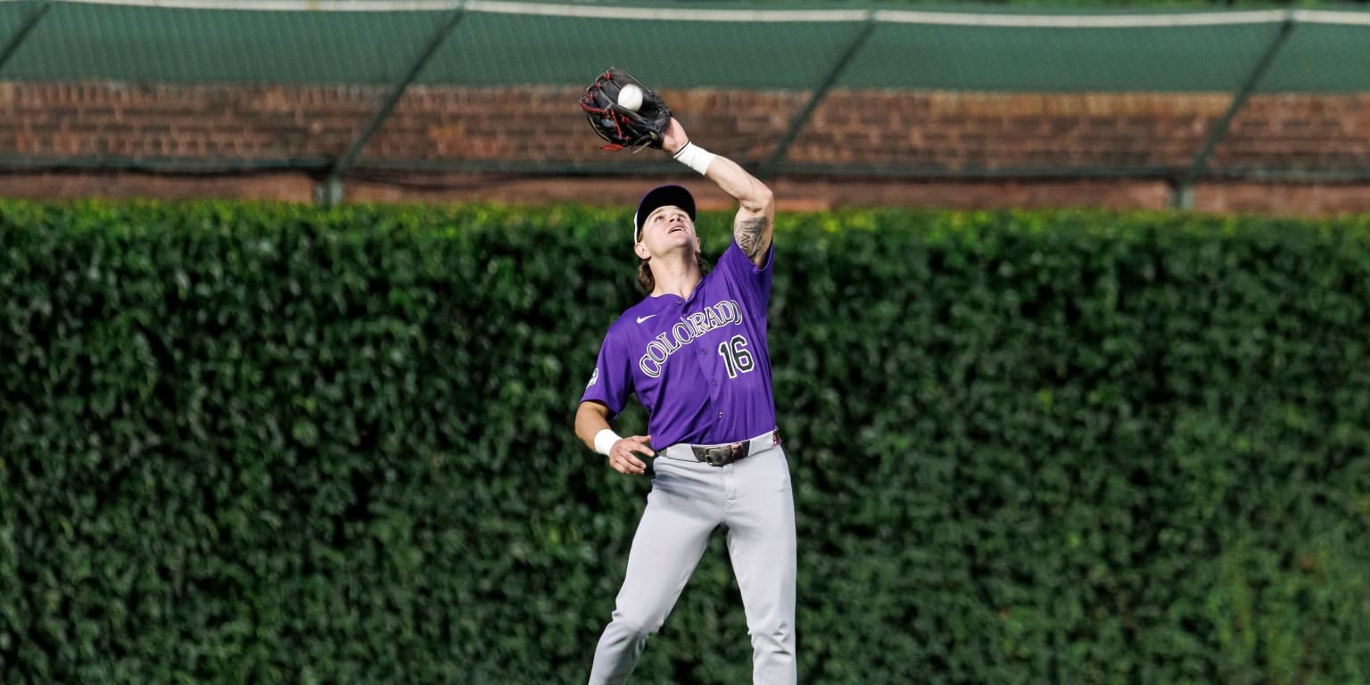 Cole Carrigg turns heads with a rare, MLB-level throw for the Rockies