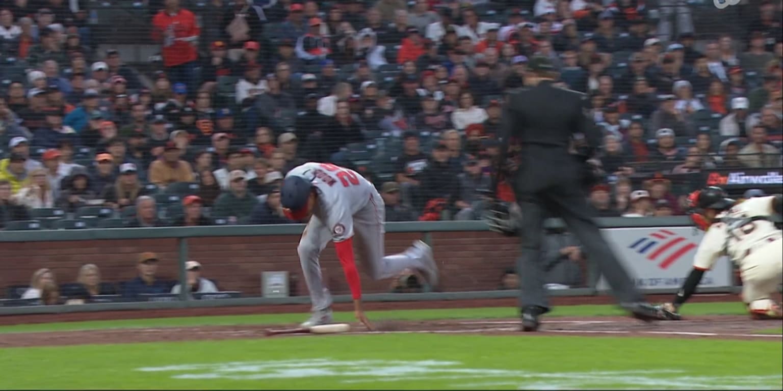 James Wood’s rare size trick turns a base hit into a run at Oracle Park