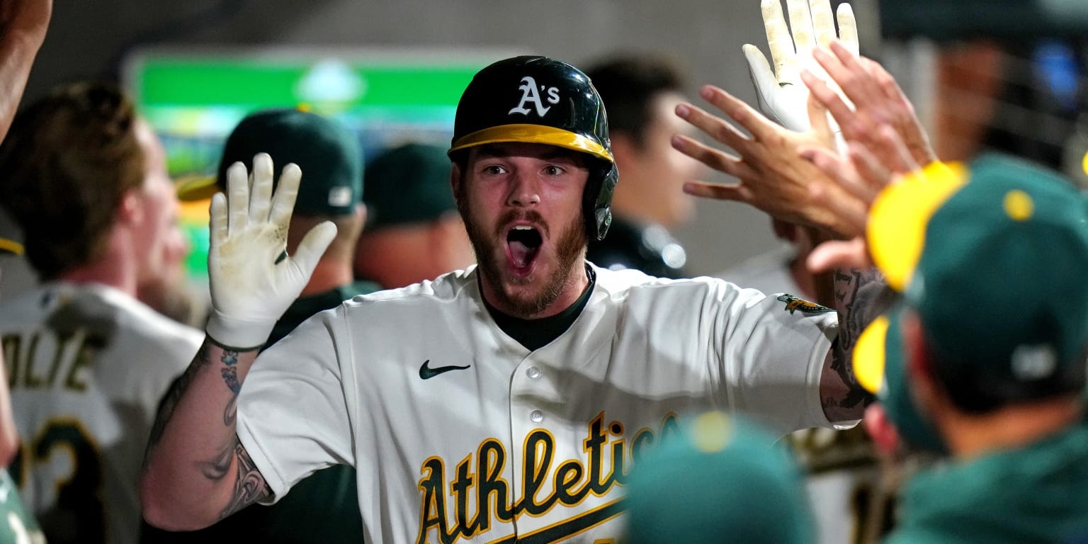 A’s unload seven homers, but Brewers rally past them in 12 innings at Las Vegas Ballpark