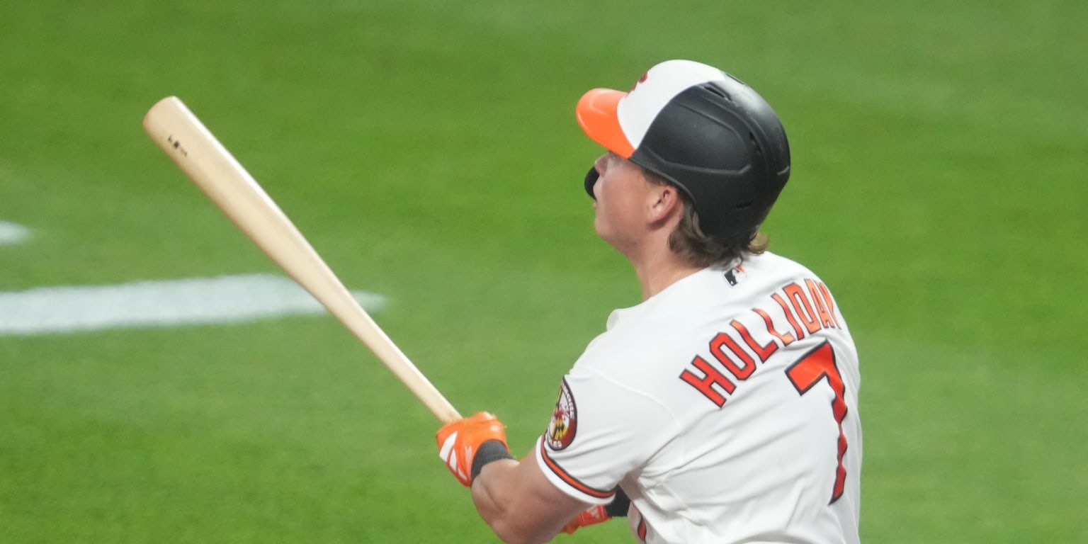 Jackson Holliday makes a statement at Camden Yards, delivering his third career grand slam on Bark at the Park Night