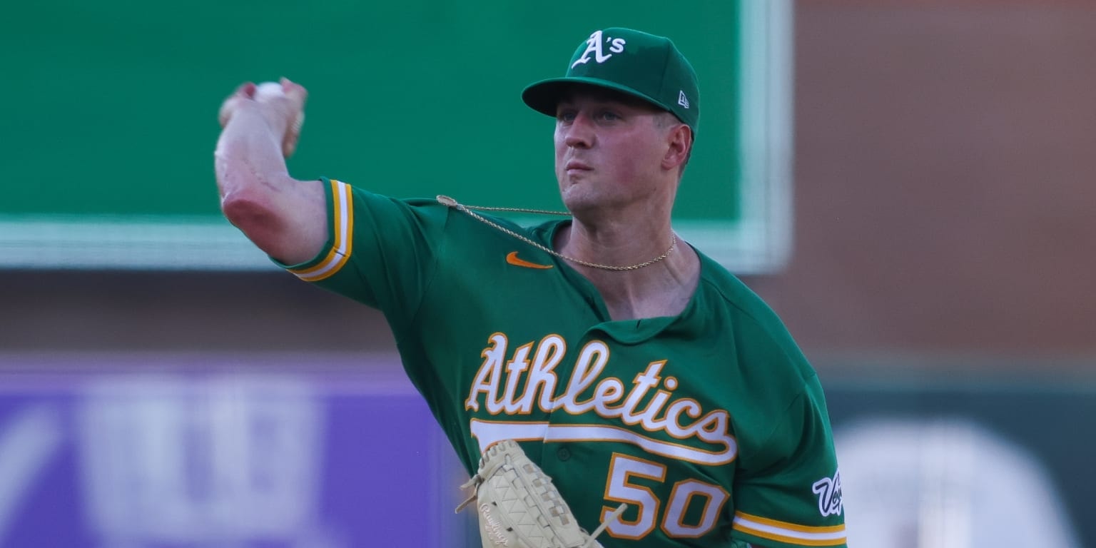 Jack Perkins pushes his case for a permanent spot in Oakland’s rotation