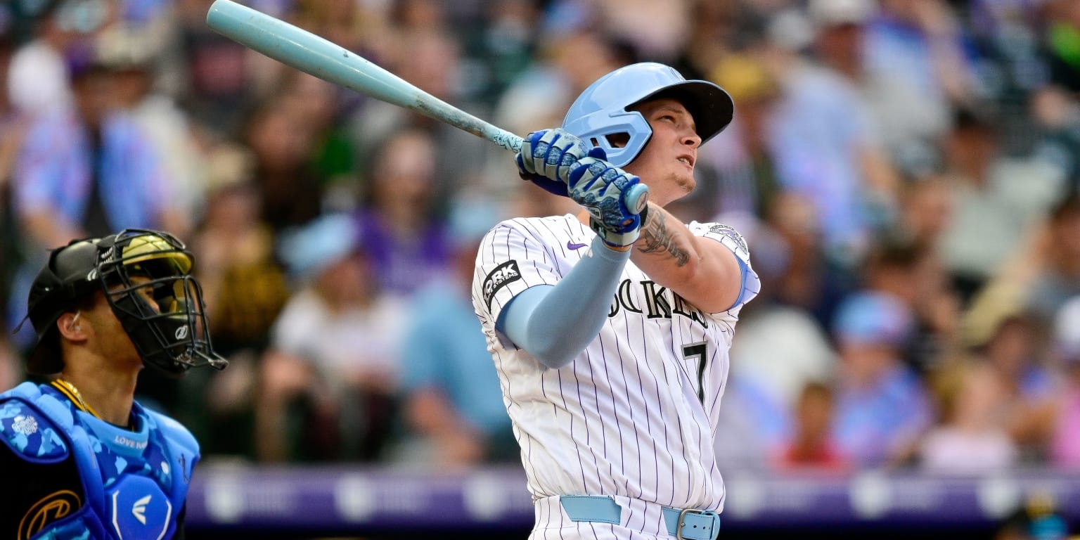 TJ Rumfield turns Minor League lessons into an early rookie identity for the Rockies