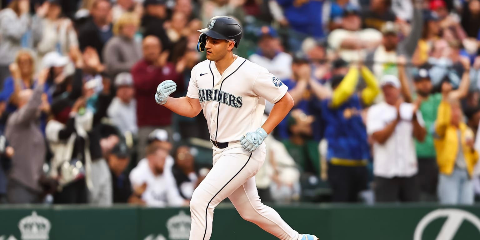 Mariners give Dominic Canzone and Luke Raley a day off after Canzone’s 428-foot blast