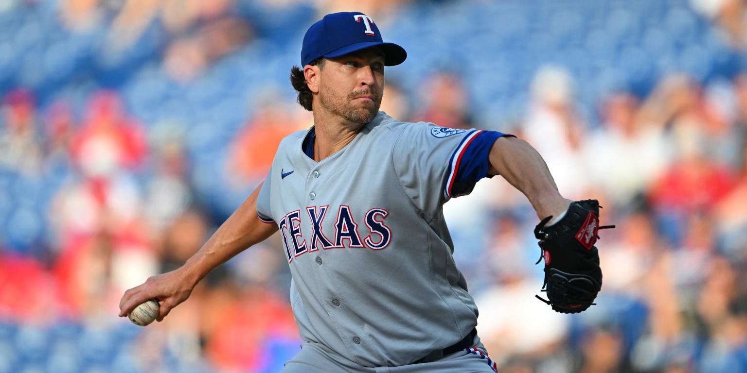 Jacob deGrom strikes out nine as Rangers hold off Guardians, 4-2 at Progressive Field