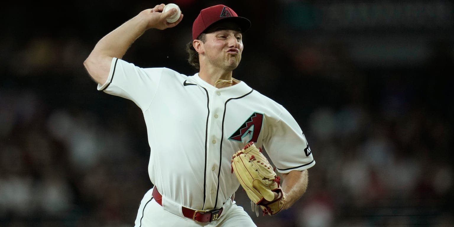 Pfaadt’s long, literal road pays off as Diamondbacks get a strong start vs. Giants