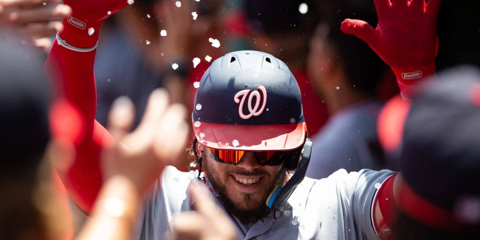 Andrés Chaparro and Nasim Nuñez homer for first time this season as Nationals rout Red Sox 10-2