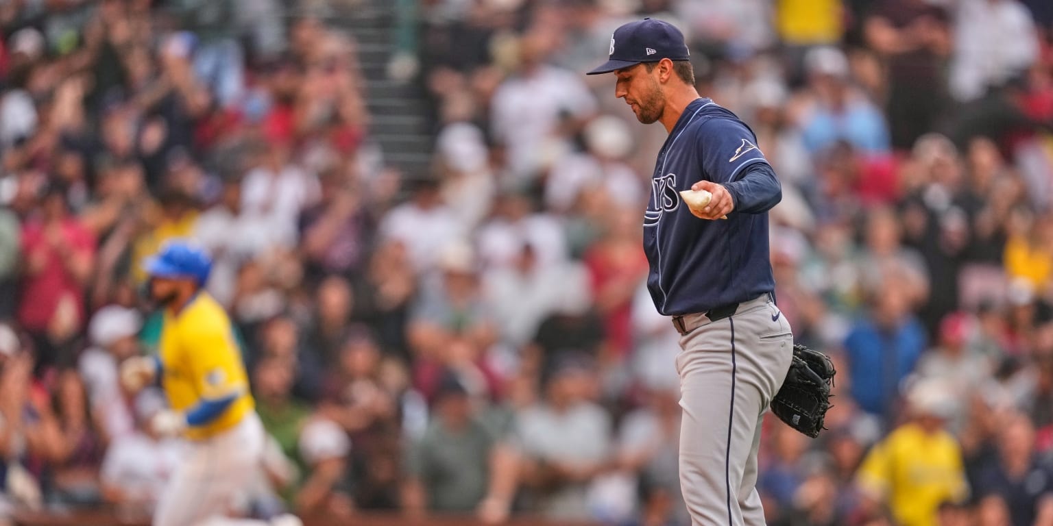 Rays take early lead at Fenway, then fade again as season-high skid hits four