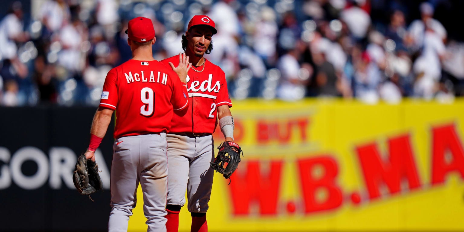 Reds reshuffle middle infield, activate Matt McLain and option Edwin Arroyo
