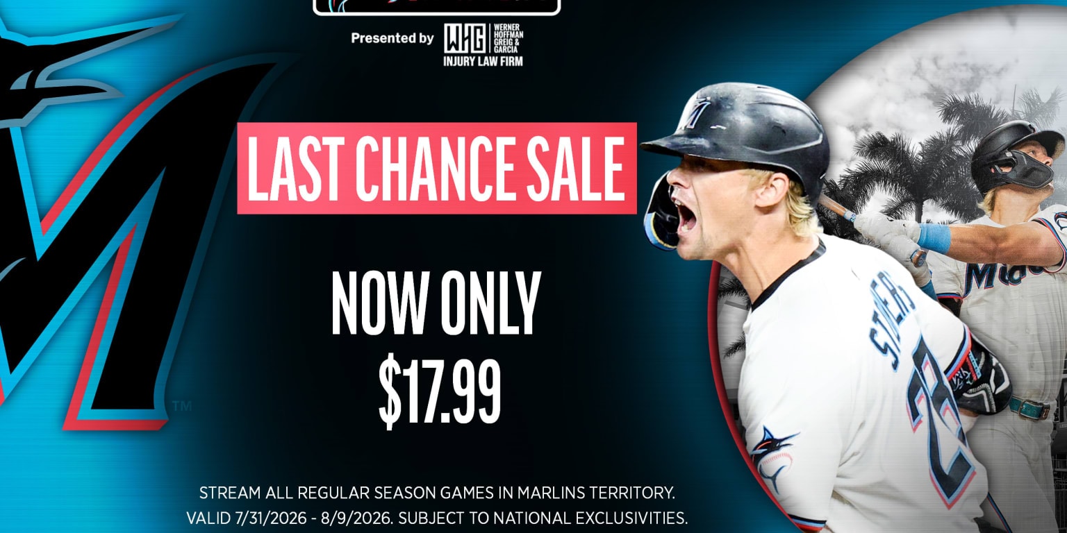 Marlins launch Last Chance Sale for Marlins.TV at $17.99