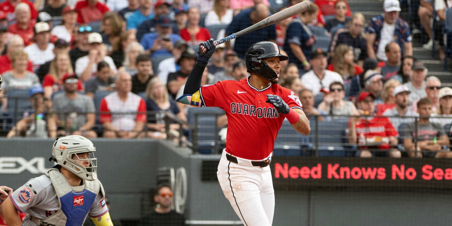 Angel Genao makes Guardians history with 4-hit debut