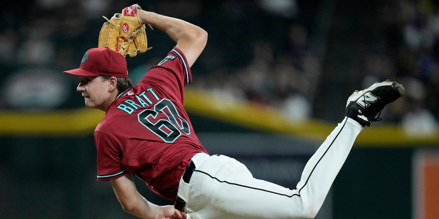 Mitch Bratt earns first MLB win as Diamondbacks edge Padres in a low-scoring pitching matchup
