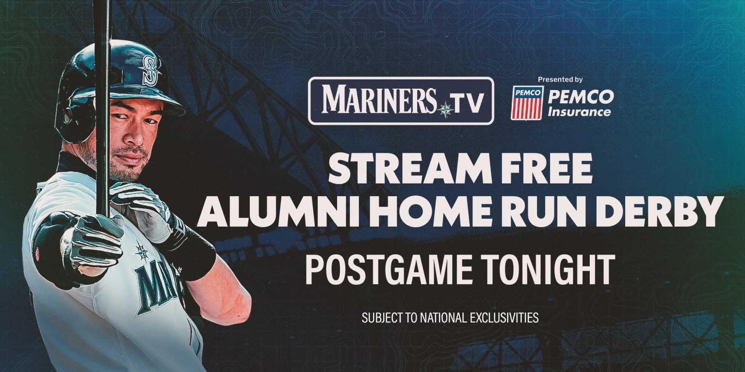 Mariners’ 50 Seasons Celebration Weekend kicks off with Alumni Home Run Derby on Mariners.TV