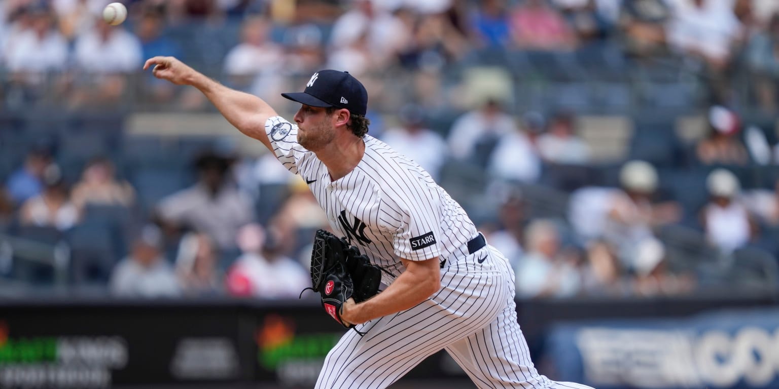 Gerrit Cole reaches 1,000 strikeouts as a Yankee faster than any teammate, highlighting a sharpened pitch plan