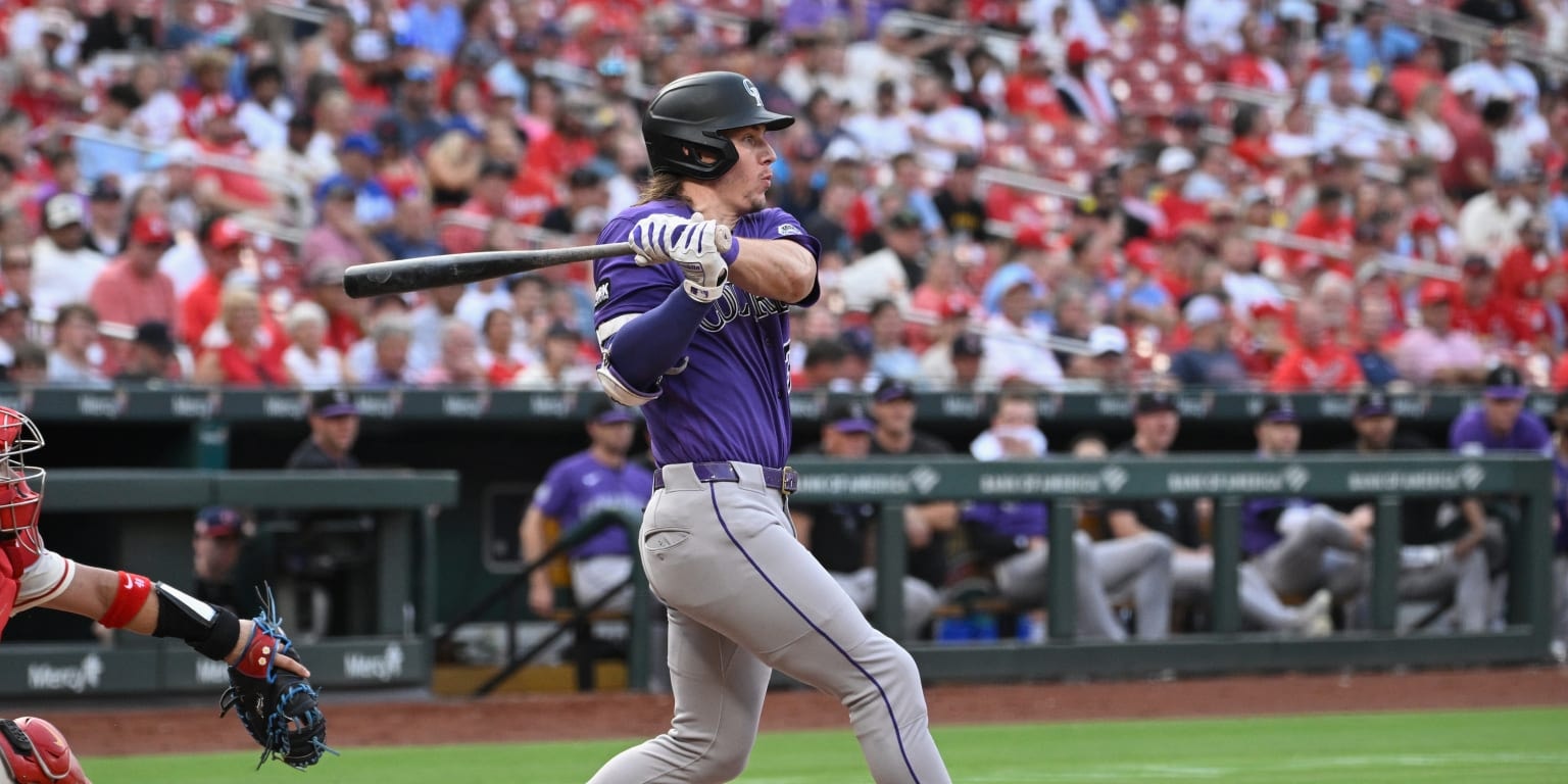 Jake McCarthy delivers two homers and four-hit night as Rockies beat Cardinals 8-6
