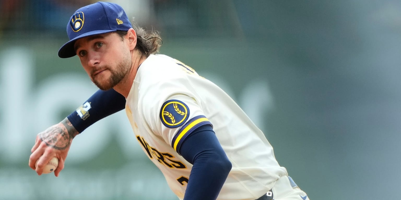 Turang moves back to shortstop as Brewers shuffle through another week