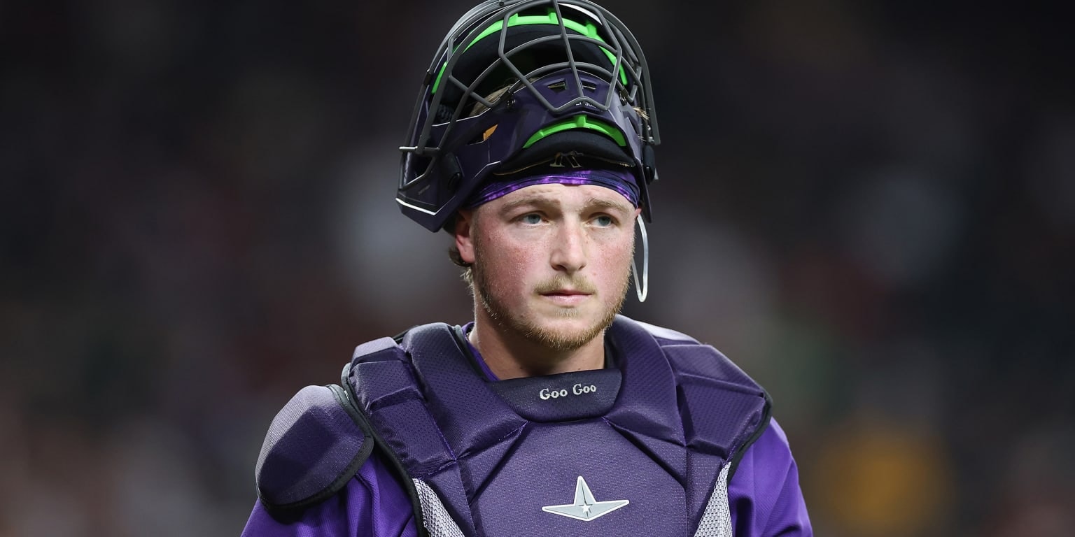Hunter Goodman sits for Rockies opener vs. Giants with left shoulder inflammation