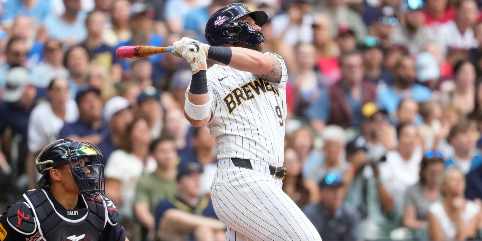 Jake Bauers turns 11-pitch at-bat into a big home run as Brewers top Braves