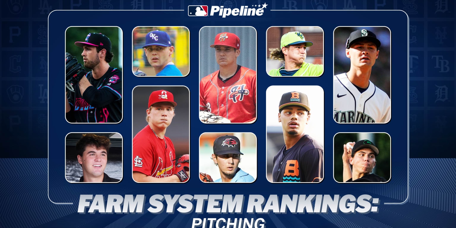 MLB Pipeline moves from the dirt and grass to the mound with a Top 10 ranking of pitching prospects