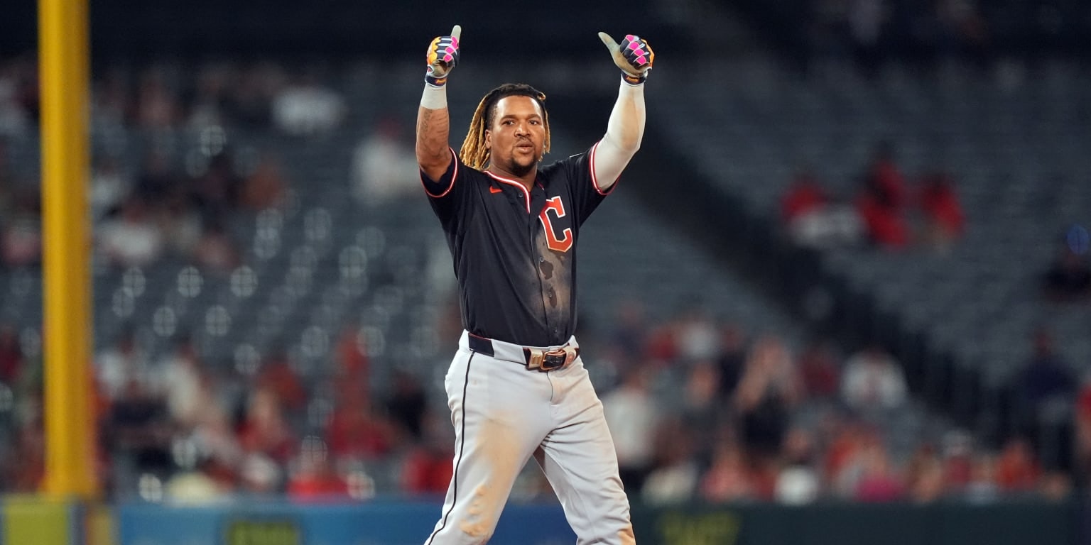 Guardians rally again late, Jose Ramirez drives in 5 as Cleveland tops Angels 8-6 in 10