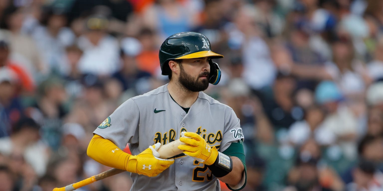 Athletics keep a September window open for catcher Shea Langeliers after right-knee surgery