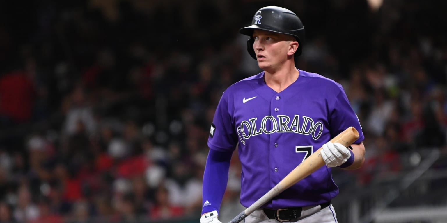 Rockies rookie TJ Rumfield credits a daily “vision board” to keeping his swing and approach clear