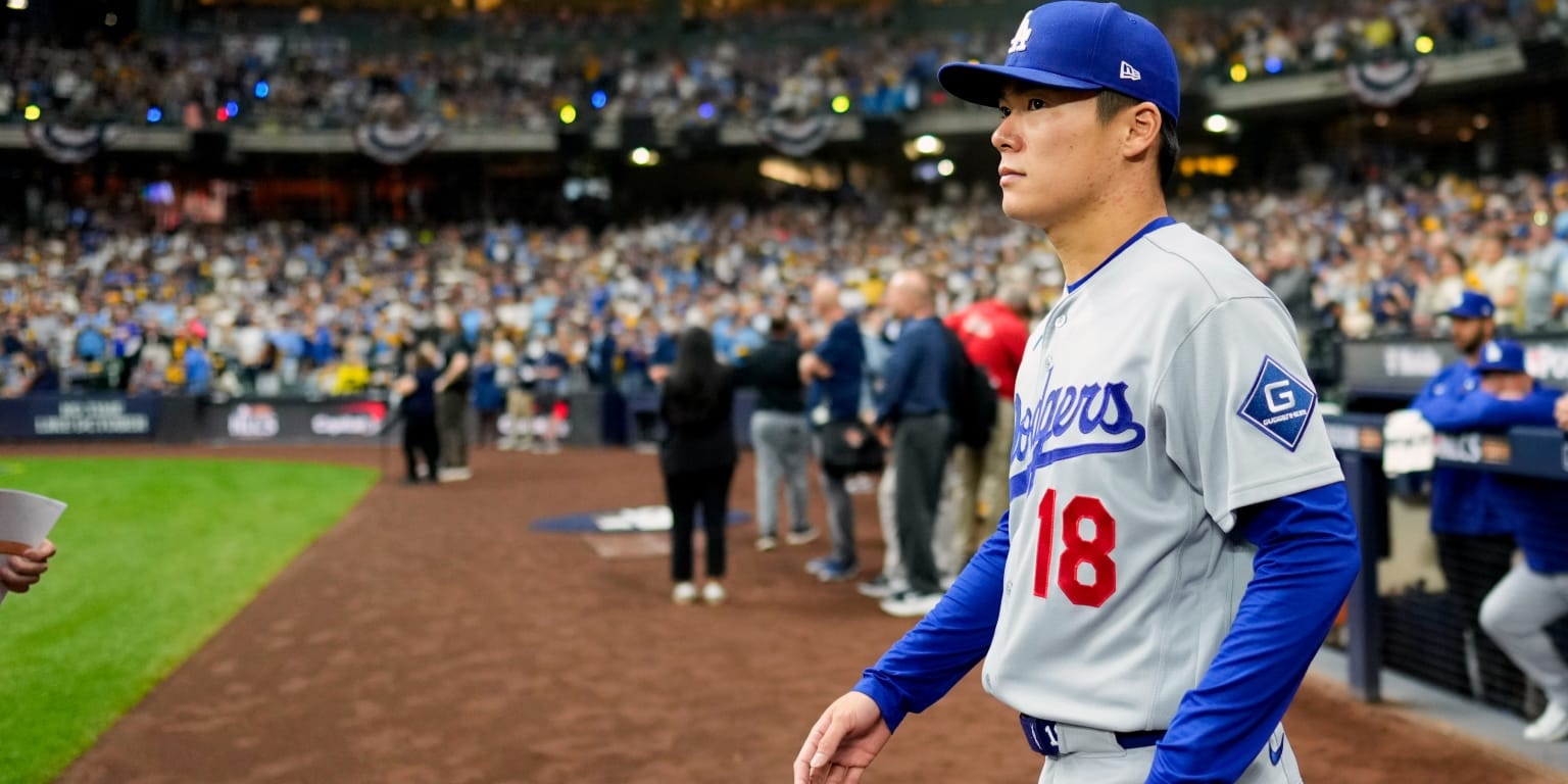 Yoshinobu Yamamoto gets the ball for Game 2 as Dodgers aim to reset after dropping the opener
