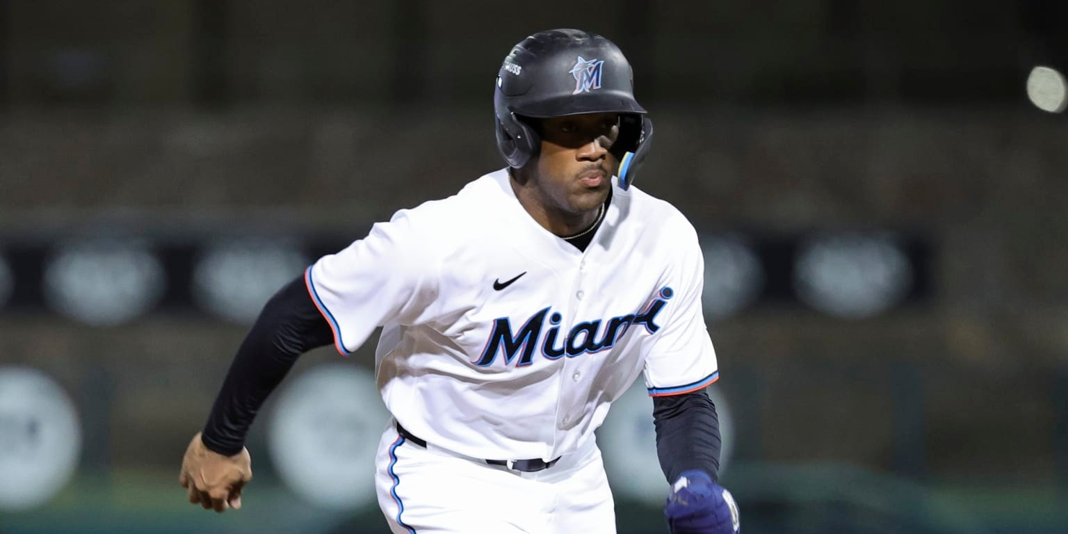 Marlins No. 11 prospect Dillon Lewis treats Arizona Fall League as the next step after a hamate fracture