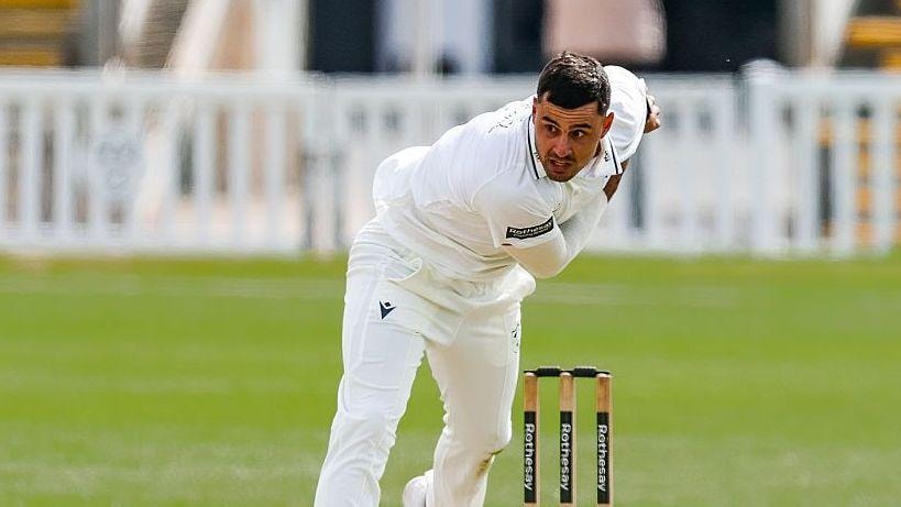 Pears County Championship spell bowls out Lancashire for 180 at New Road