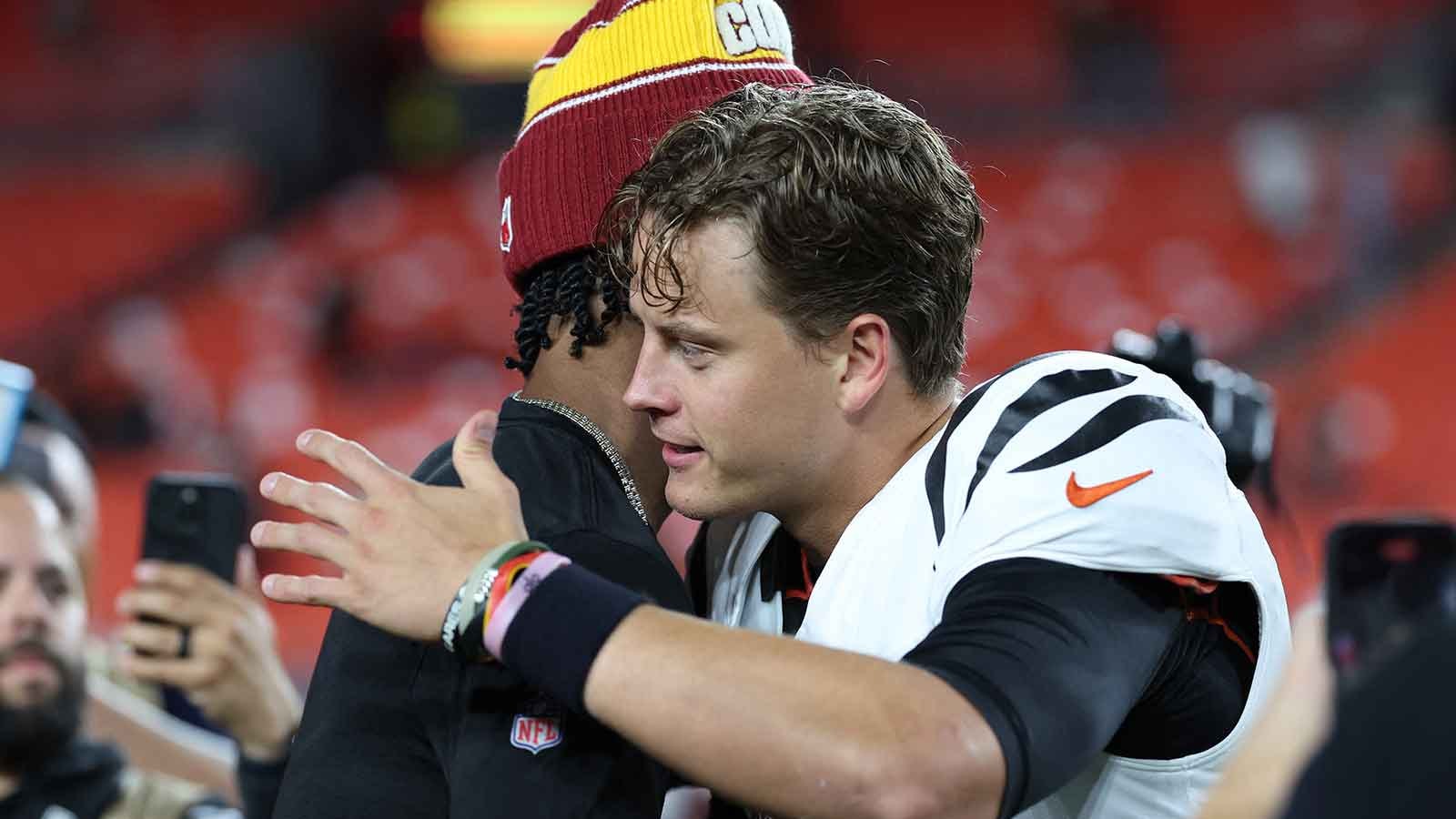 Joe Burrow addressed Jayden Daniels-LSU dispute when asked, underscoring how former LSU stars stay in the same spotlight