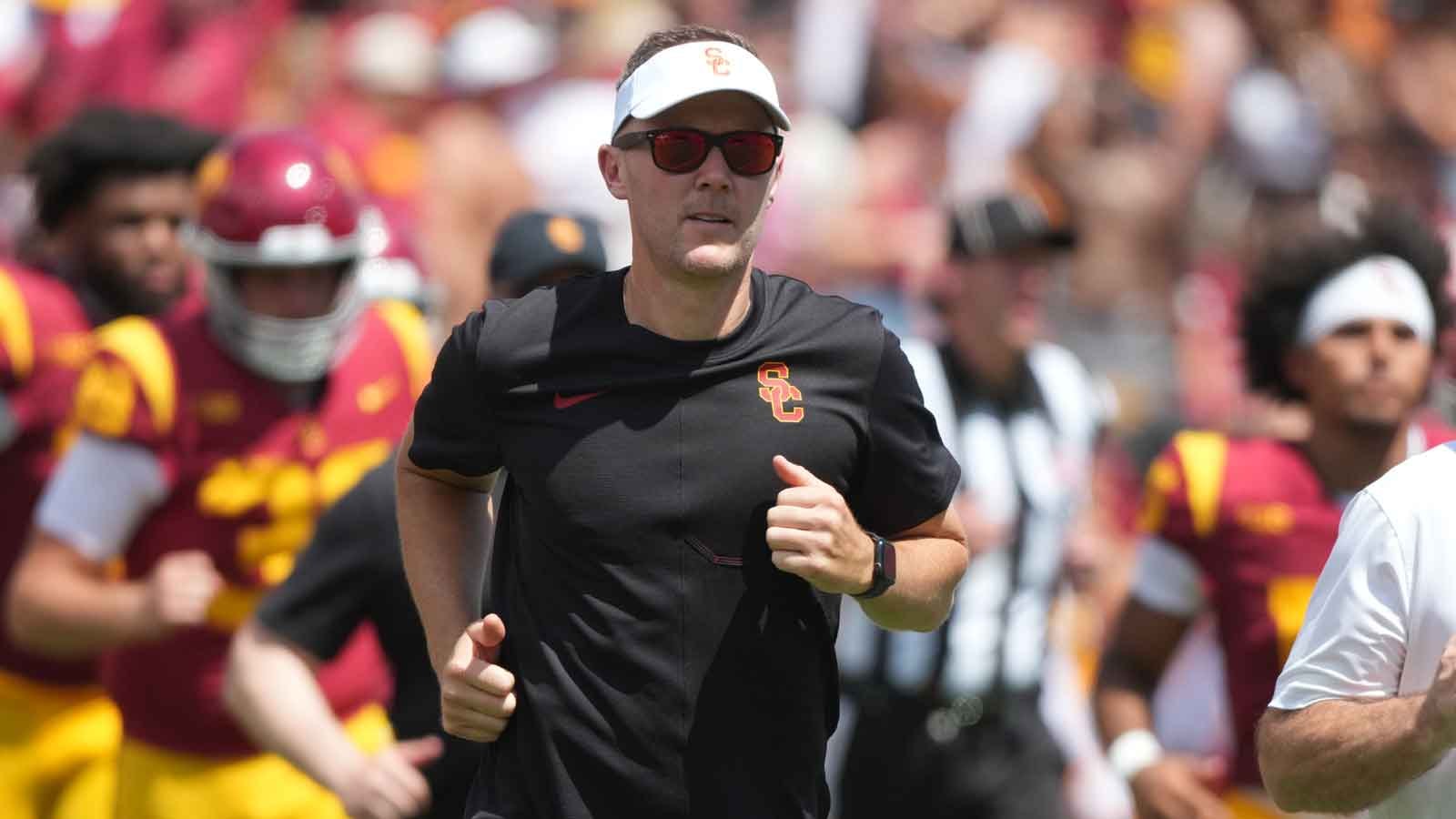 Lincoln Riley points to a letdown quarter after USC’s 42-26 win over San Jose State